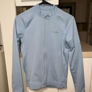 Rapha Women's Light Blue Long Sleeve Cycling Jersey